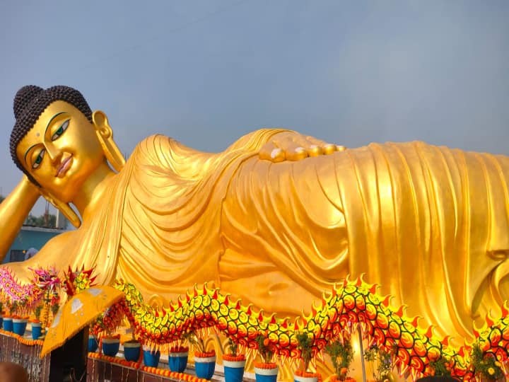 country's largest statue of Mahatma Buddha inaugurated in Bodh Gaya ann | Mahatma Buddha Statue: The country's largest statue of Mahatma Buddha was inaugurated in Bodhgaya, in pictures...