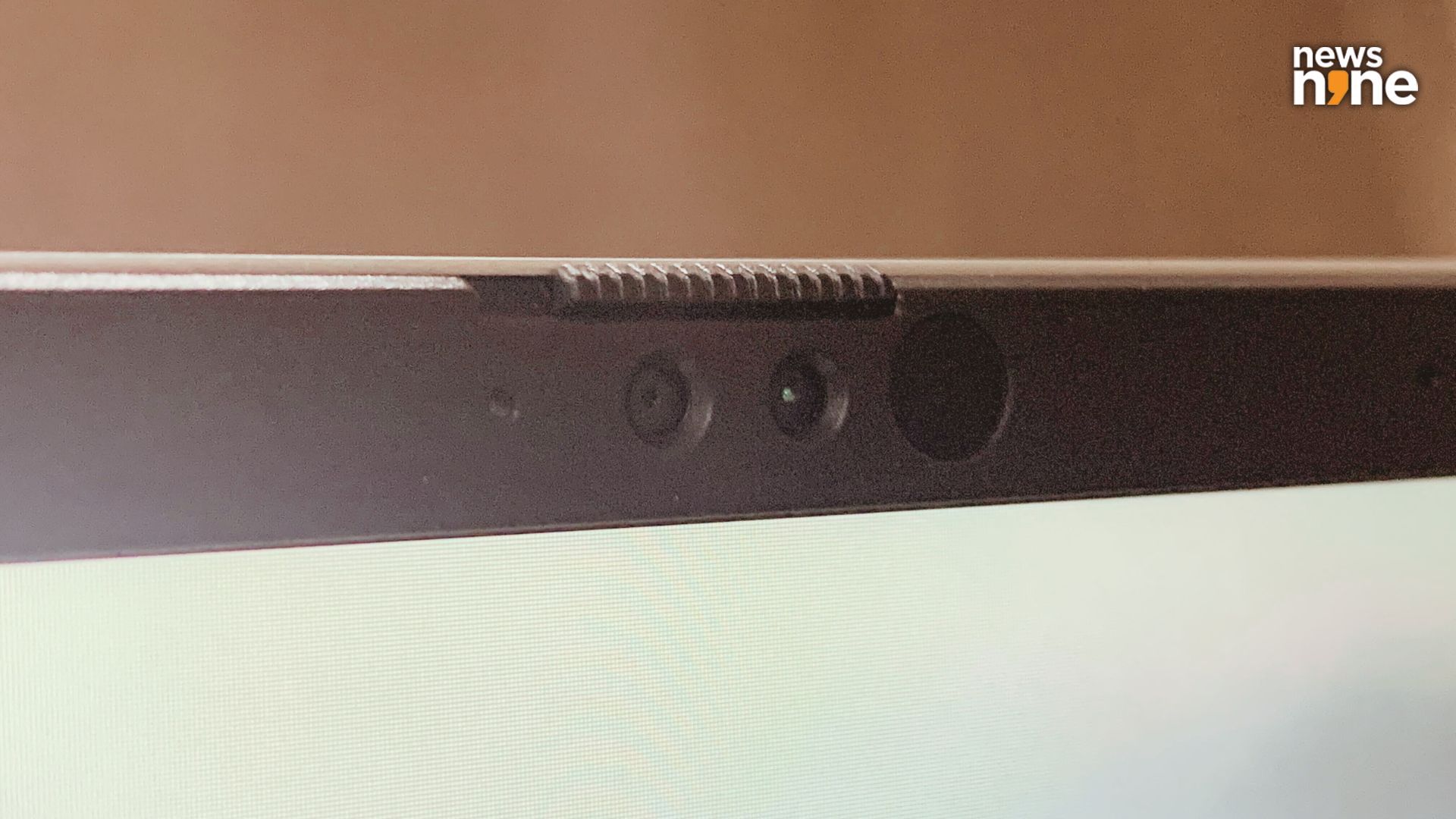 The camera has a physical shutter. (Image Credit: Aditya Madanapalle/News9). 