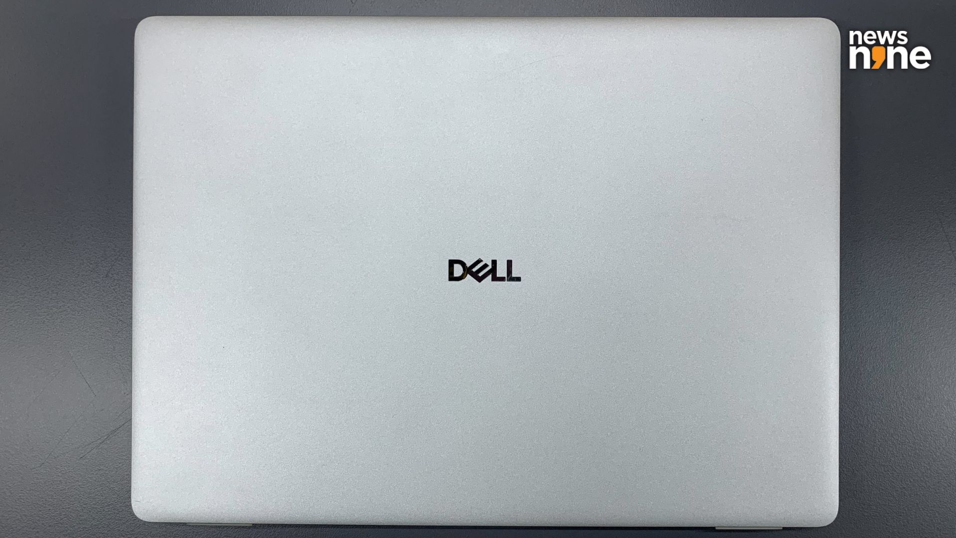 The Dell logo on the lid is the only location with the branding. (Image Credit: Aditya Madanapalle/News9).