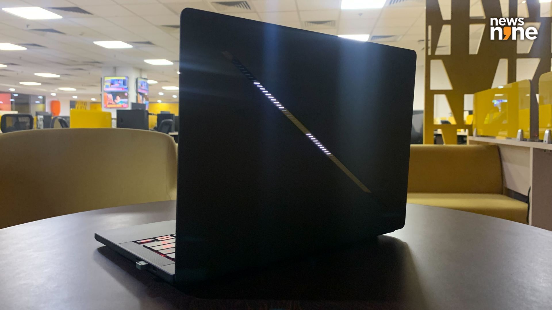 Users can pick between 15 patterns for the slash LED array lighting. (Image Credit: Aditya Madanapalle/News9). 