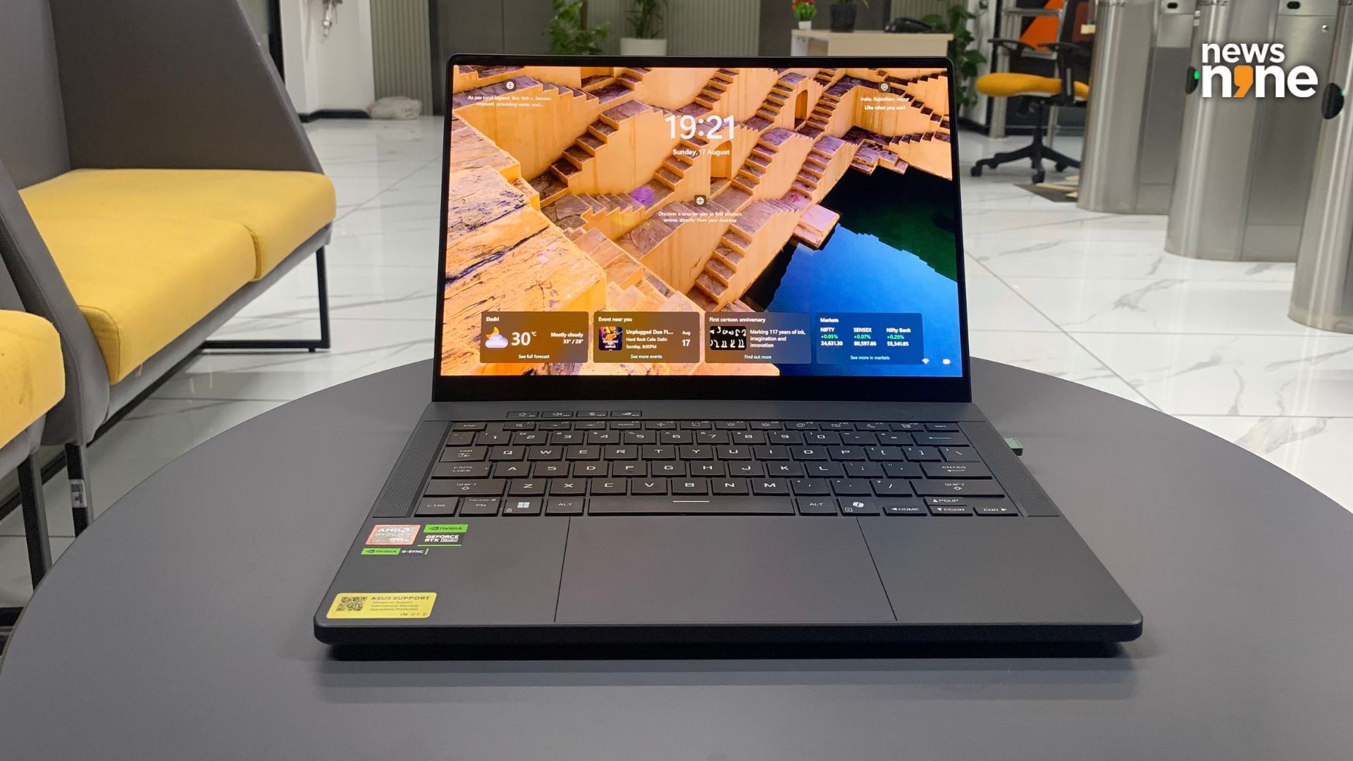 Asus is offering a compelling, well-rounded package with the G14. (Image Credit: Aditya Madanapalle/News9). 