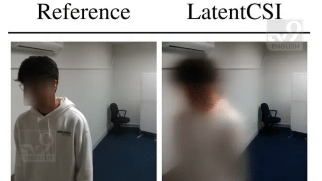 Reference image vs LatentCSI image