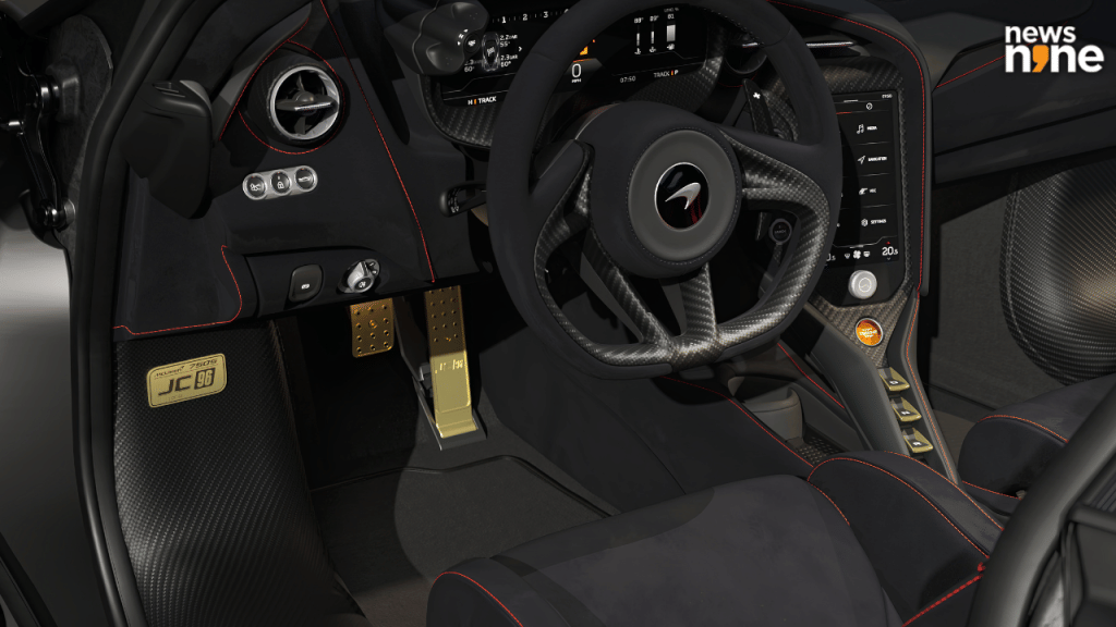 McLaren 750S JC96 interior (McLaren)