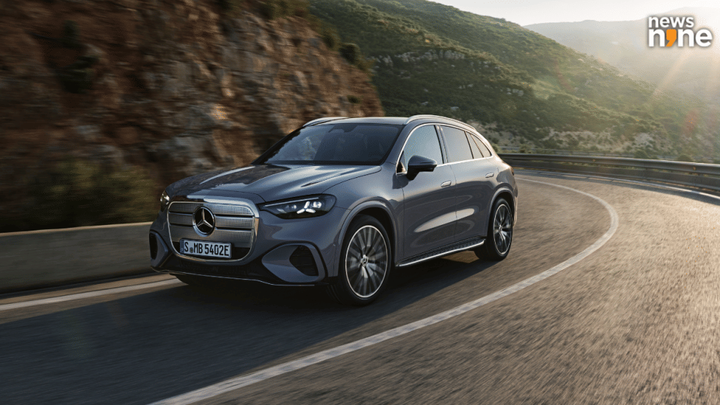 Mercedes GLC EV has an amazing stance (Image via Mercedes)