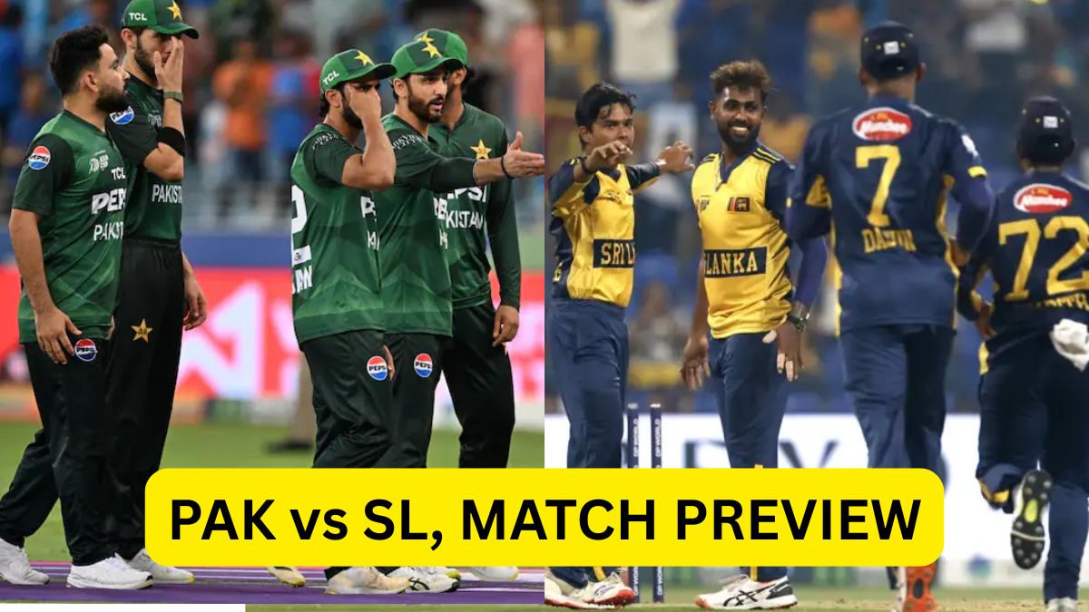 PAK vs SL, MATCH PREVIEW: Who will win? Pitch, weather, live streaming, head-to-head, playing XI, venue details