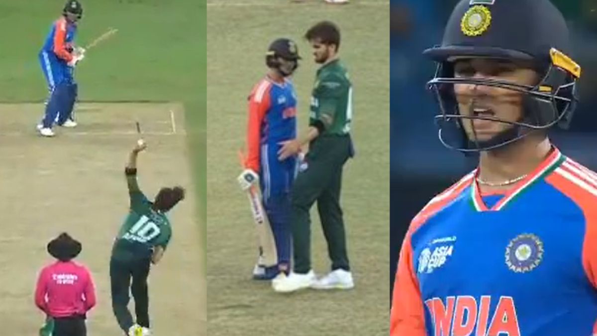 "Go bowl your mother's #@$" Abhishek Sharma abused Shaheen after hitting him for a six.