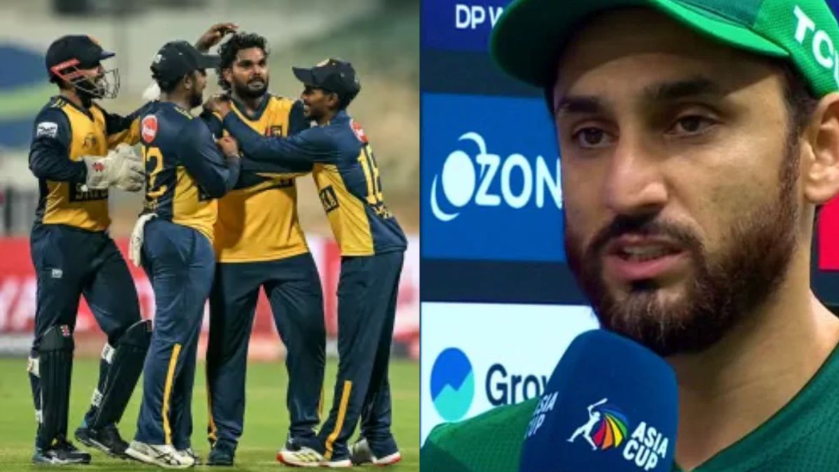 "Shaheen Afridi is a bigger Kohinoor than Bumrah", after winning the match against Sri Lanka, captain Salman Agha read Shaheen Purana.