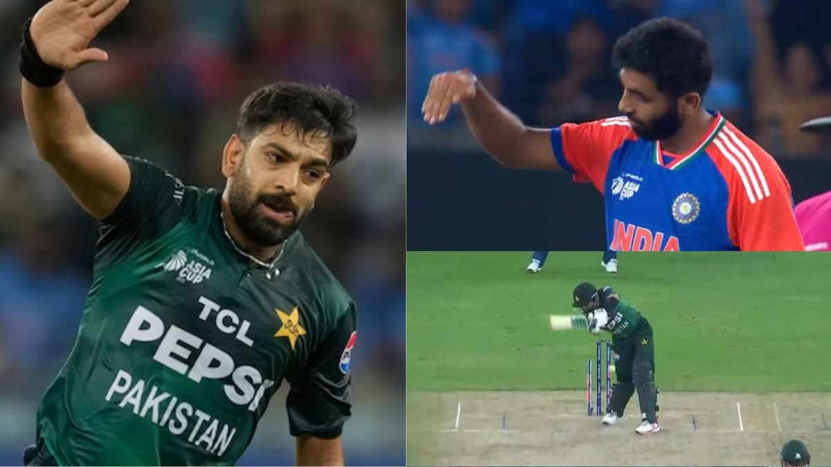 Asia Cup 2025: Jasprit Bumrah responds to Haris Rauf in his own language, does "Rafale celebration" after bowling him out
