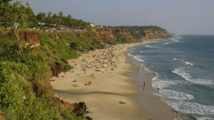 Varkala Cliffs, Kerala