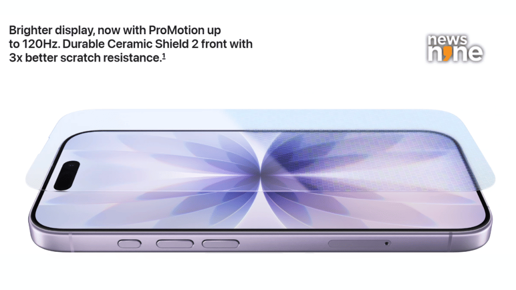iPhone 17 display specs