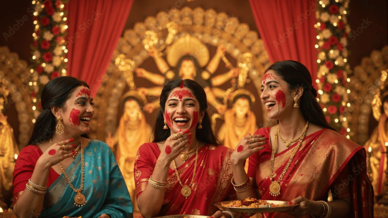 What Sindoor Khela really means in Durga Puja