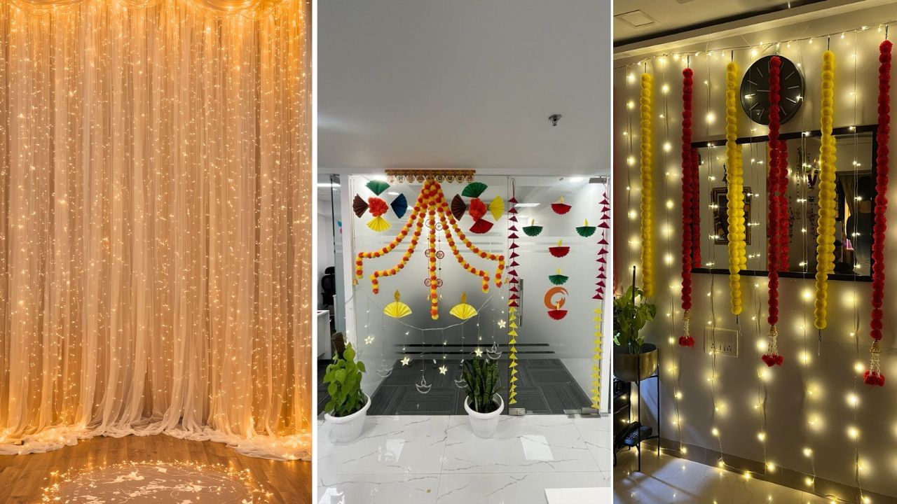 Sustainable Diwali office decoration tips