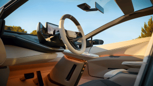 Toyota Corolla Concept from Inside