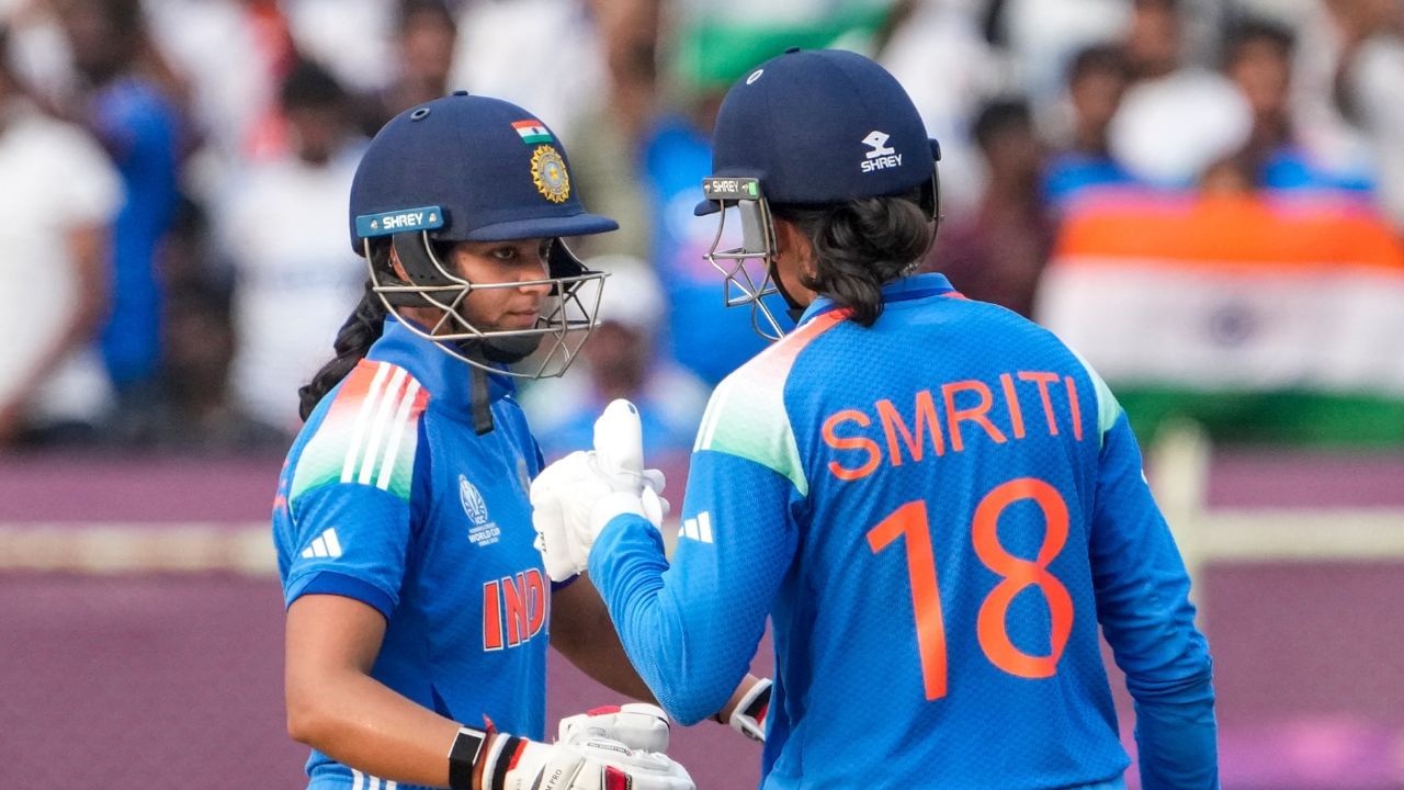 Smriti And Pratika Batting Vs Australia Women World Cup Pti
