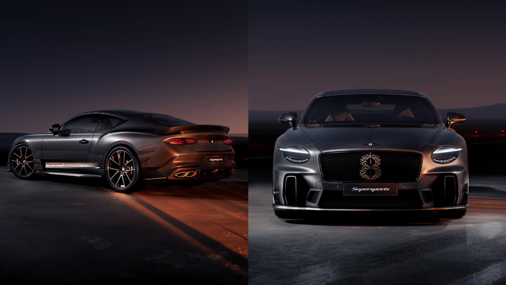 Bentley Continental GT Supersports exterior design is its most outrageous iteration ever