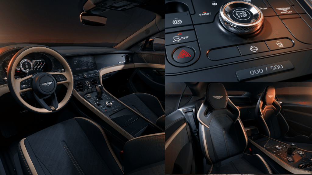 Bentley Continental GT Supersports interior
