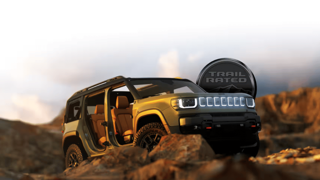 Jeep Recon comes with Trail Rated badging