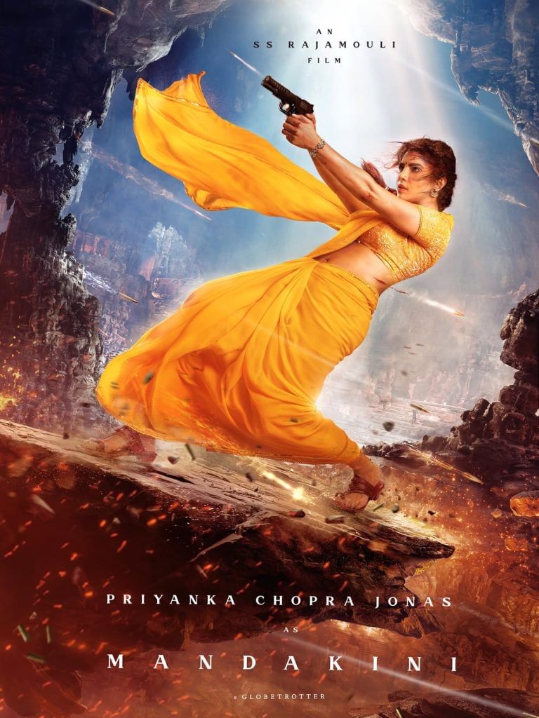Priyanka Chopra as Mandakini in SS Rajamouli’s Globetrotter