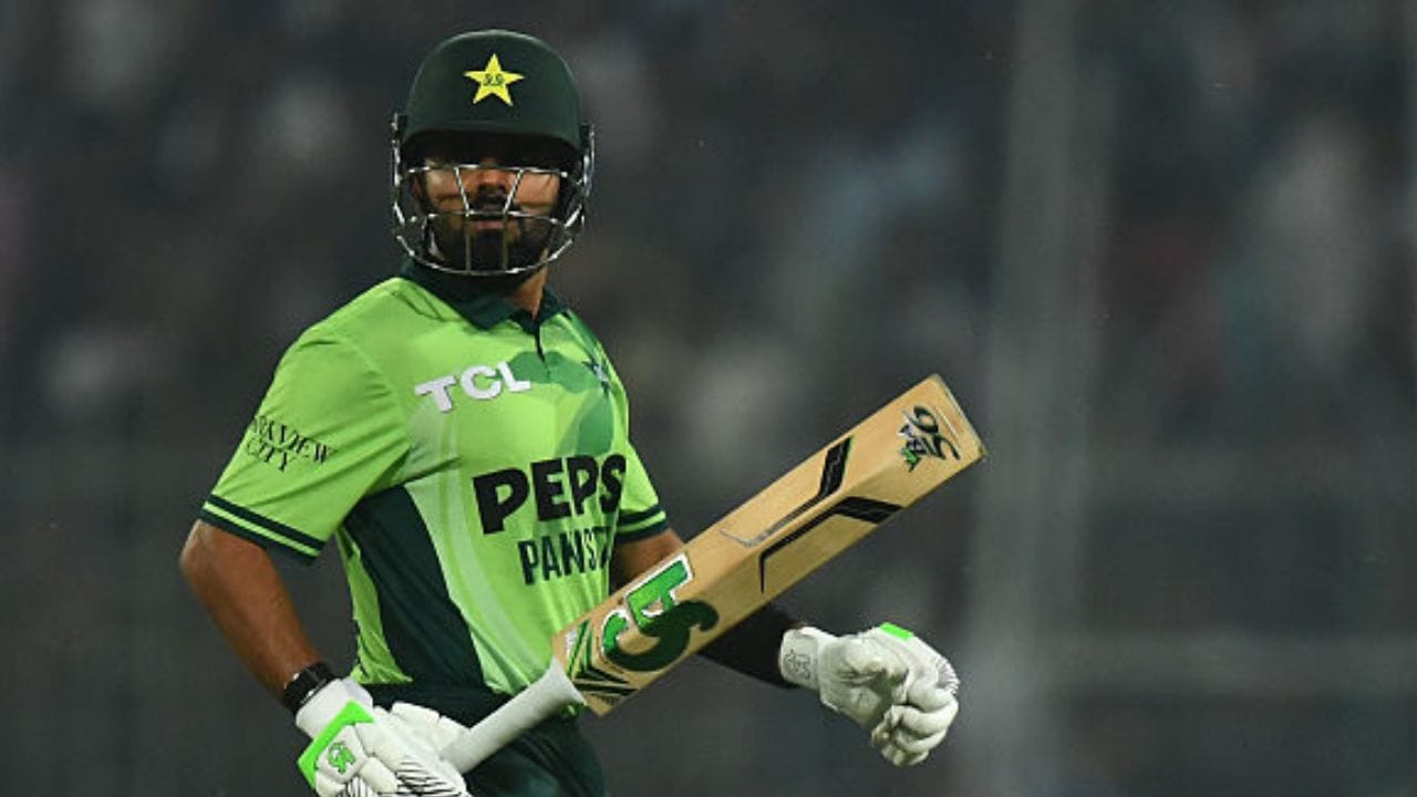 Babar Azam Out 0 Getty