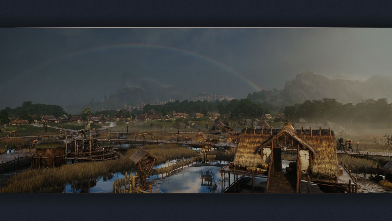 The artwork does a great job of setting the mood for the title. (Image Credit: In-game screenshot on PC). 