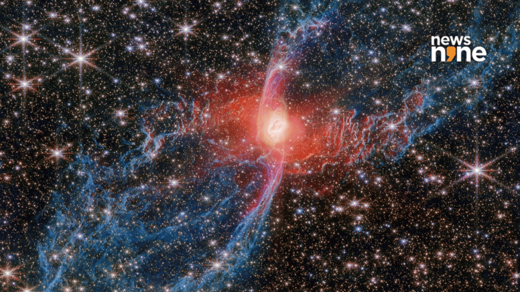 Red Spider Nebula (NGC 6537) | Credit: ESA/Webb, NASA & CSA, J. H. Kastner (Rochester Institute of Technology).