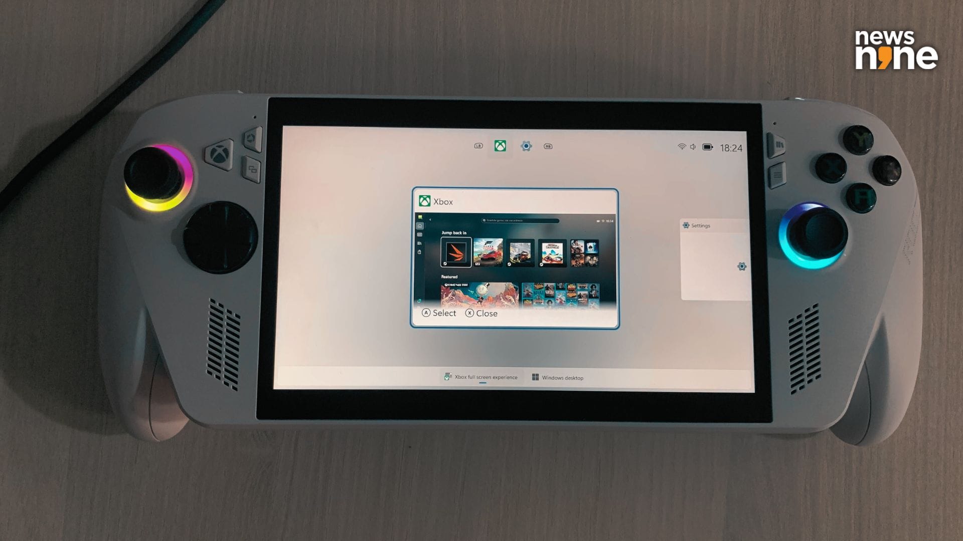 Switching between the Xbox Full Screen Experience and the Windows Desktop mode could have been smoother. (Image Credit: Aditya Madanapalle/News9). 