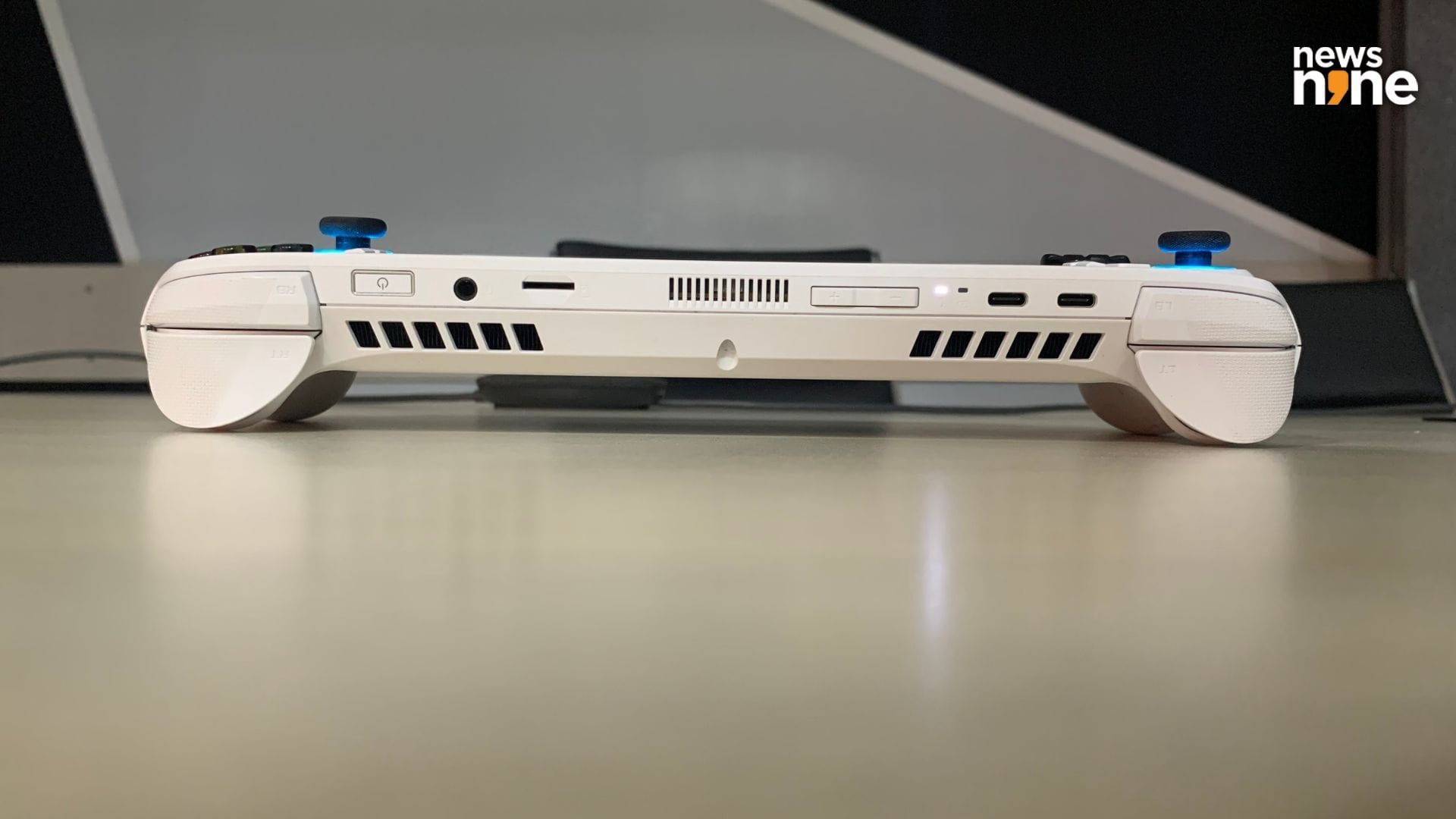 All the vents are on the top edge of the device. (Image Credit: Aditya Madanapalle/News9). 