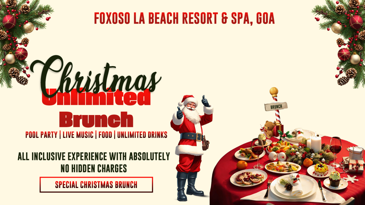 Christmas Brunch 2025 Goa