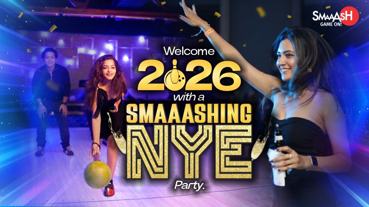New Year's Eve 2026 At SMAAASH | Mumbai