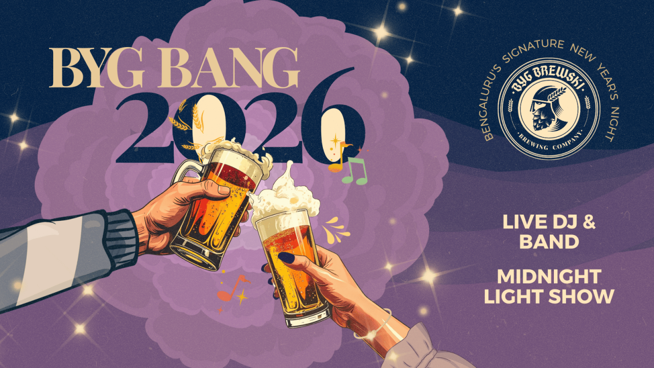 New Year Party : Byg Bang 2026 | Hennur