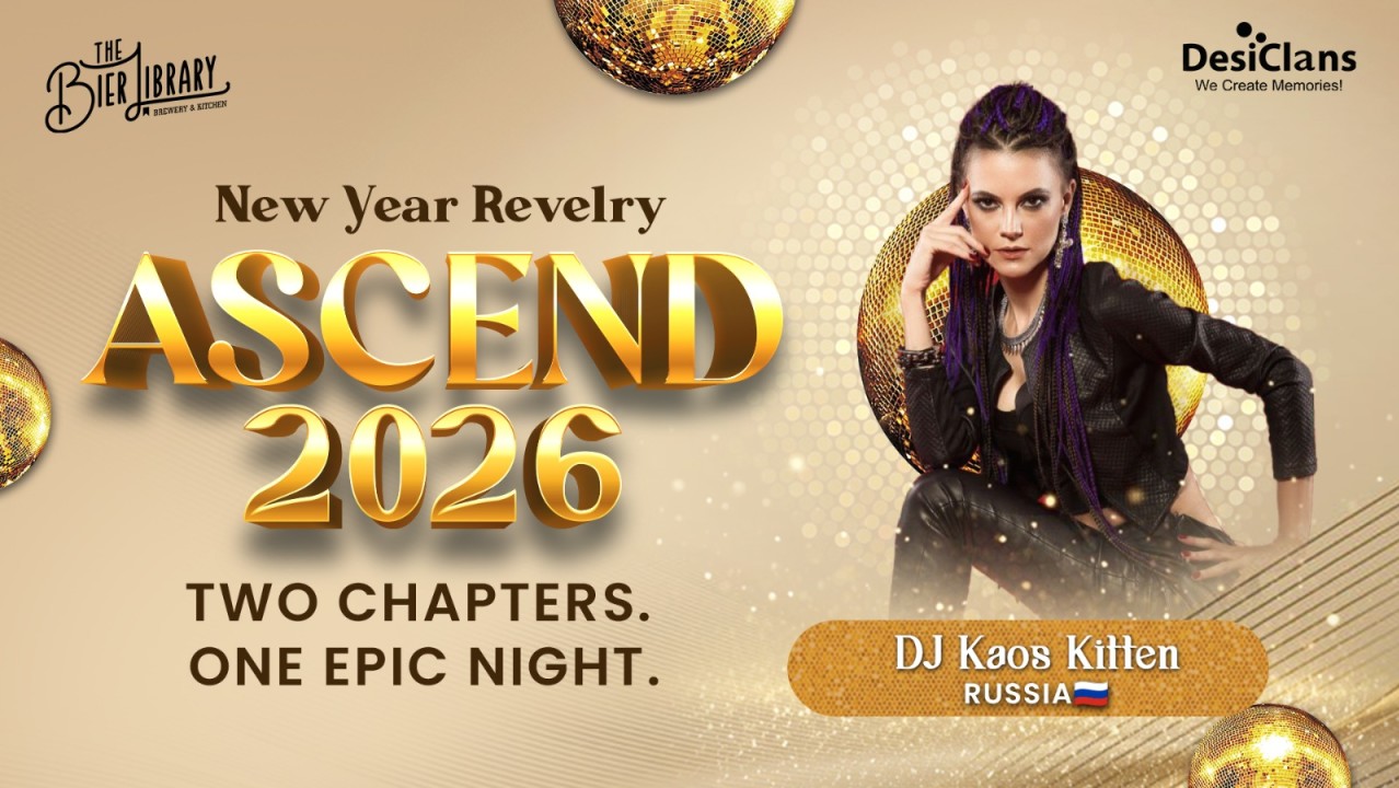 ASCEND 2026 - New Year's Eve at The Bier Library,  Sarjapur