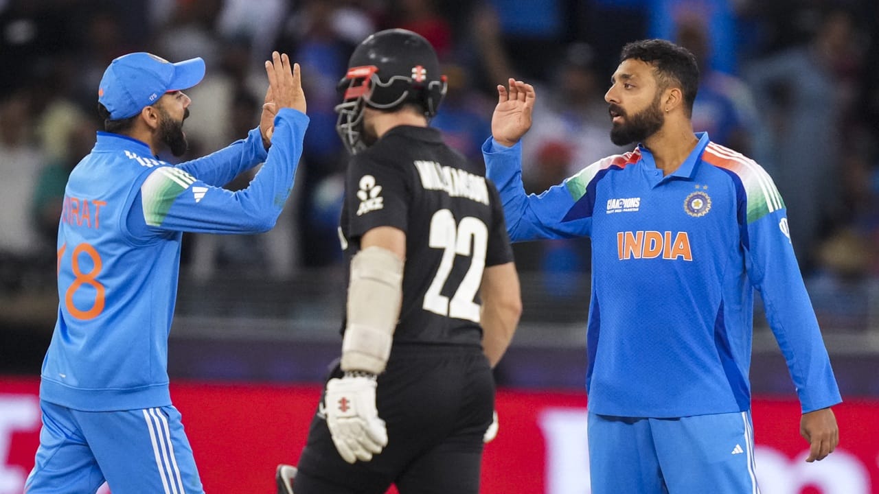 Icc Ct 2025: Ind Vs Nz