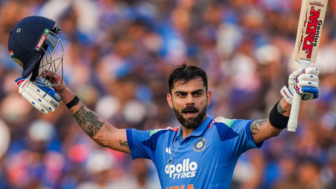Virat Kohli Odi Series Century Pti