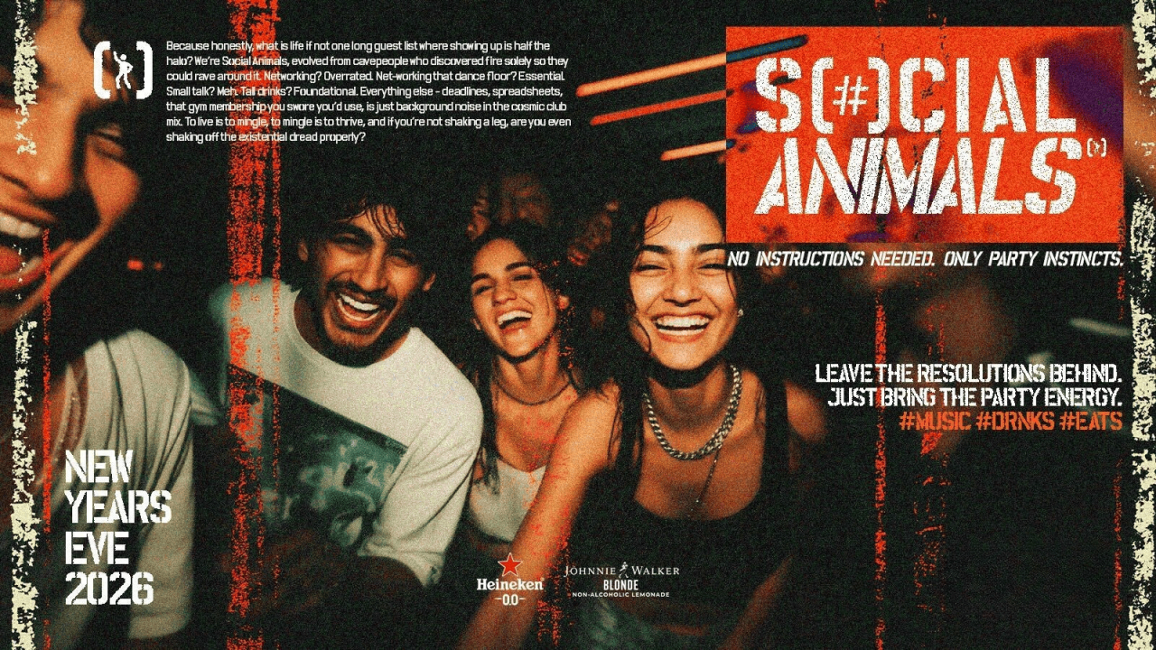 New Year's Party at Indiranagar Social | Bengaluru