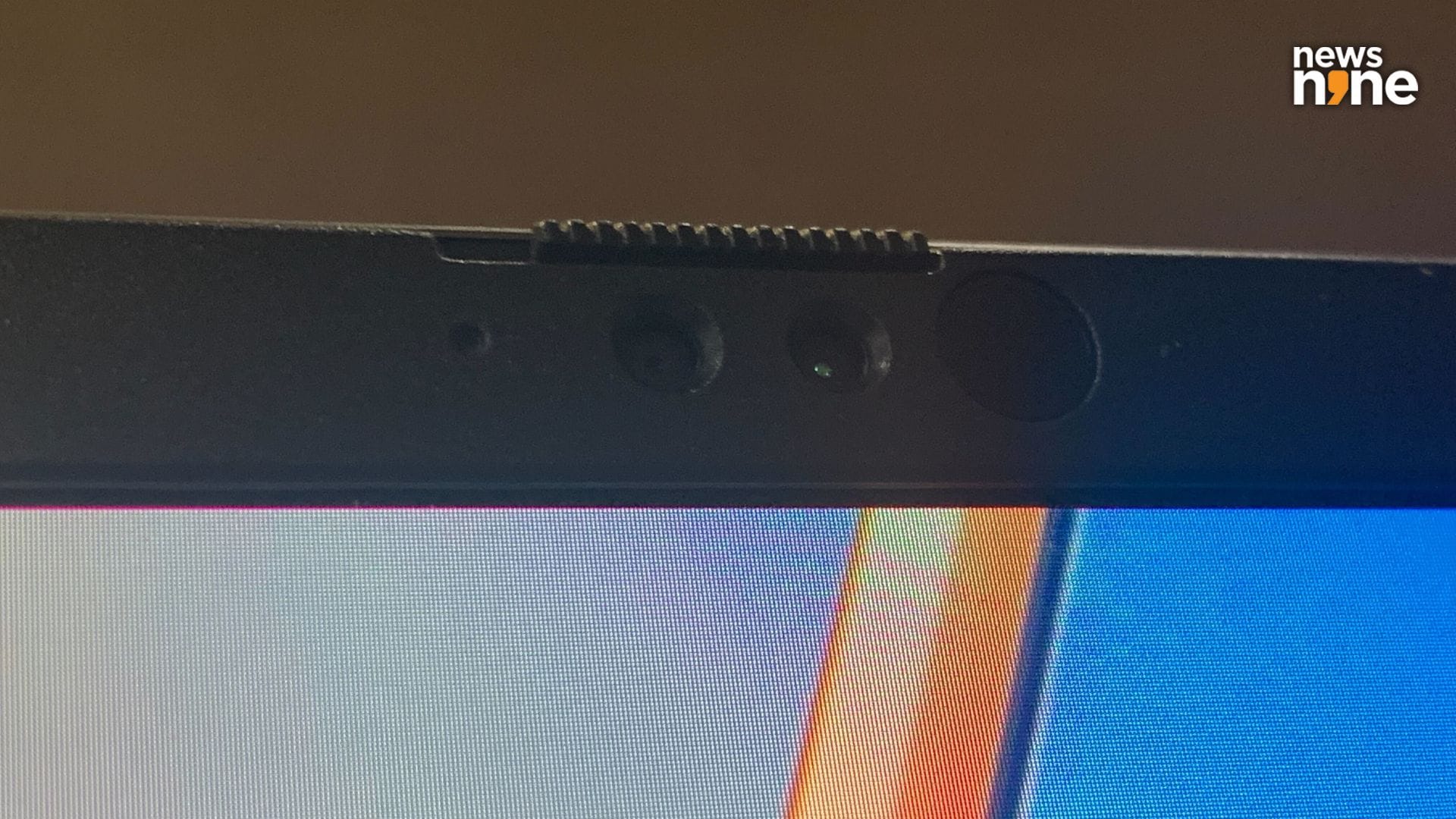 The Windows Hello Camera. (Image Credit: Aditya Madanapalle/News9). 
