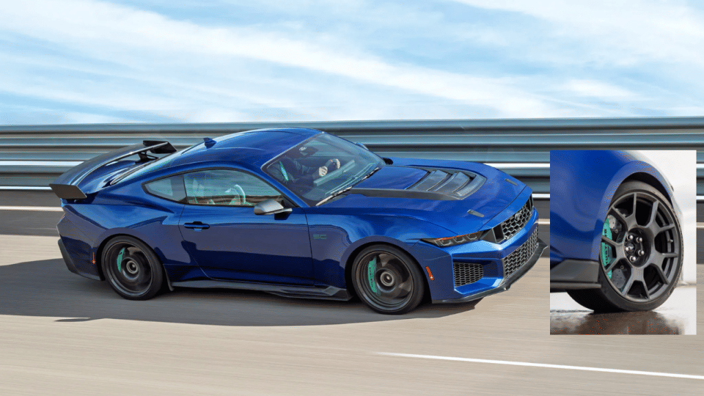 Ford Mustang Dark Horse SC brake callipers