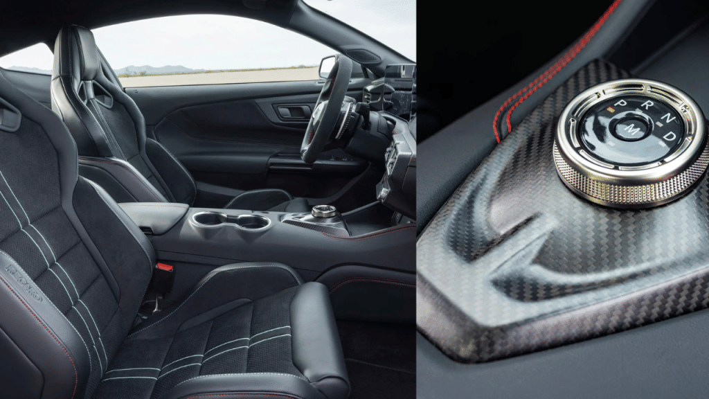 Ford Mustang Dark Horse SC interior