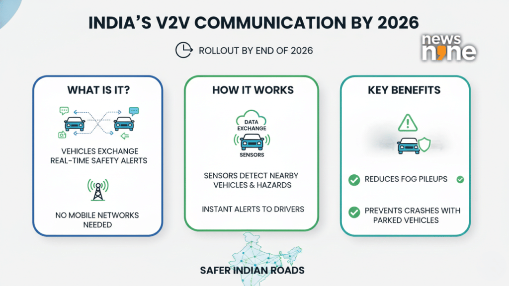 India plans V2V safety tech by 2026