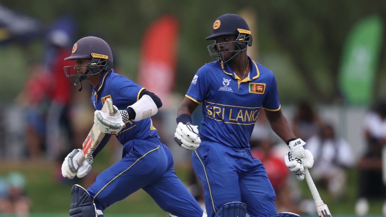 Viran Chamuditha And Dimantha Mahavithana Sri Lanka U19 Getty