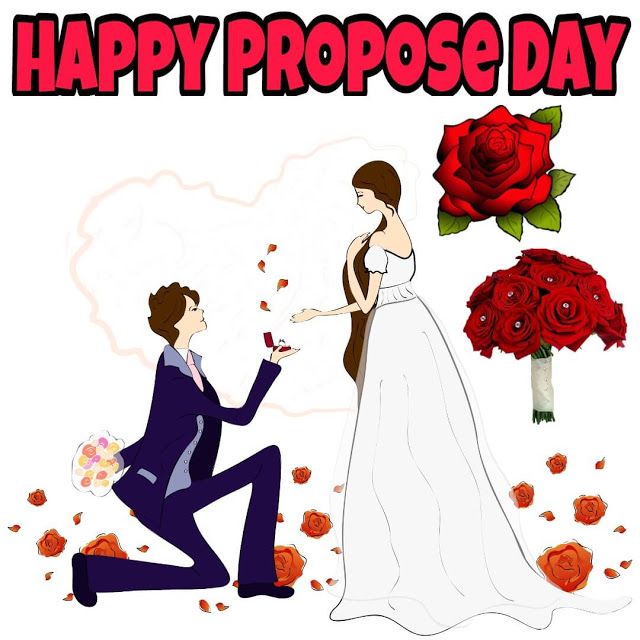 This may contain: a man kneeling down next to a woman in a wedding dress and holding a bouquet