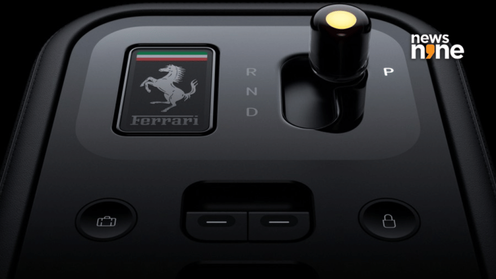 Ferrari Luce gear selector | Source: Ferrari