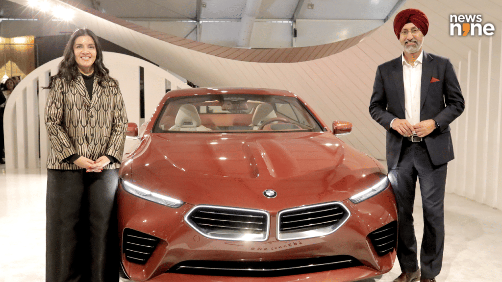 Jaya Asokan, Fair Director, India Art Fair and Hardeep Singh Brar, President and CEO, BMW Group India