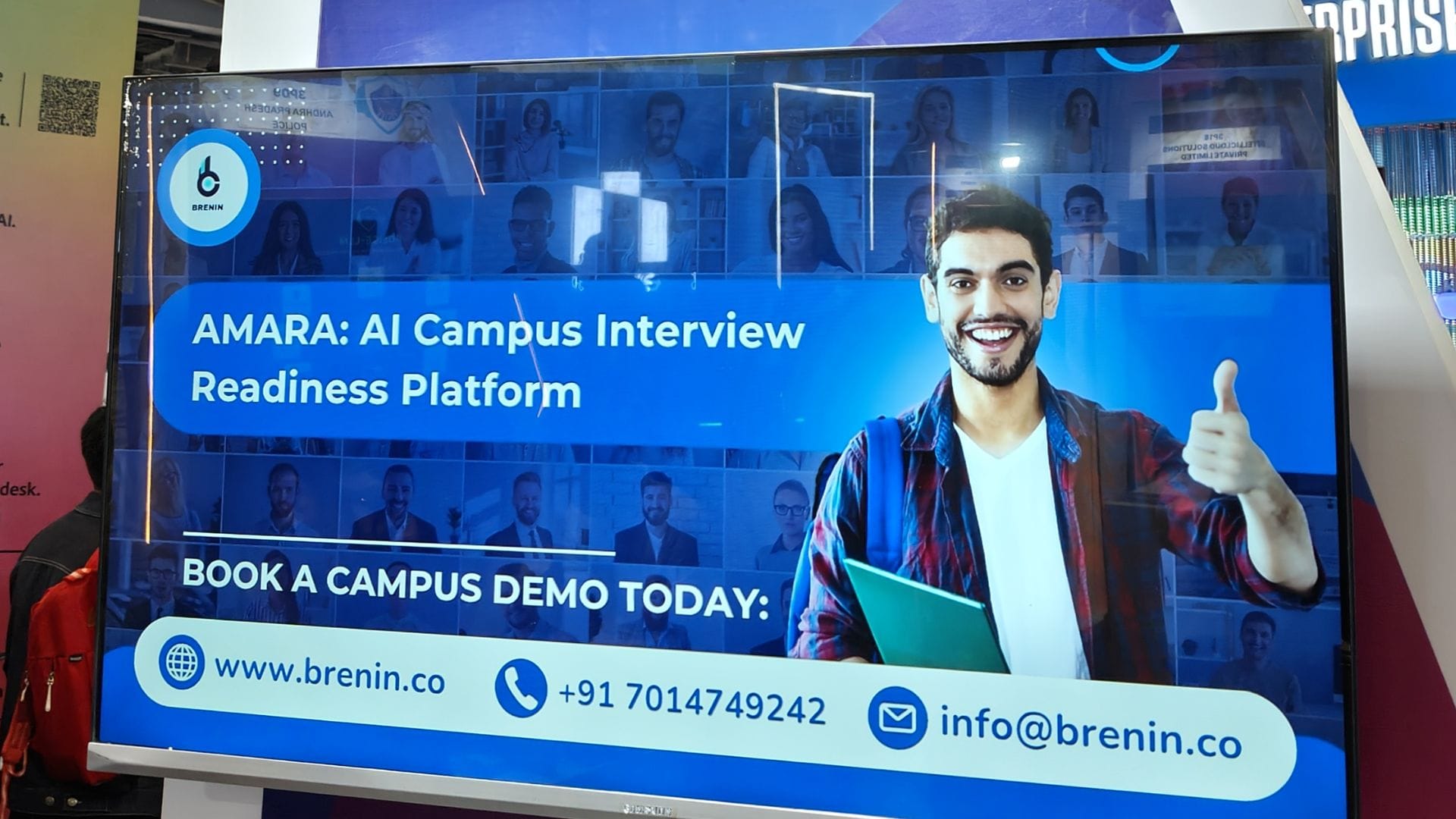 The Amara platform by Brenin Technologies. (Image Credit: Aditya Madanapalle/News9). 