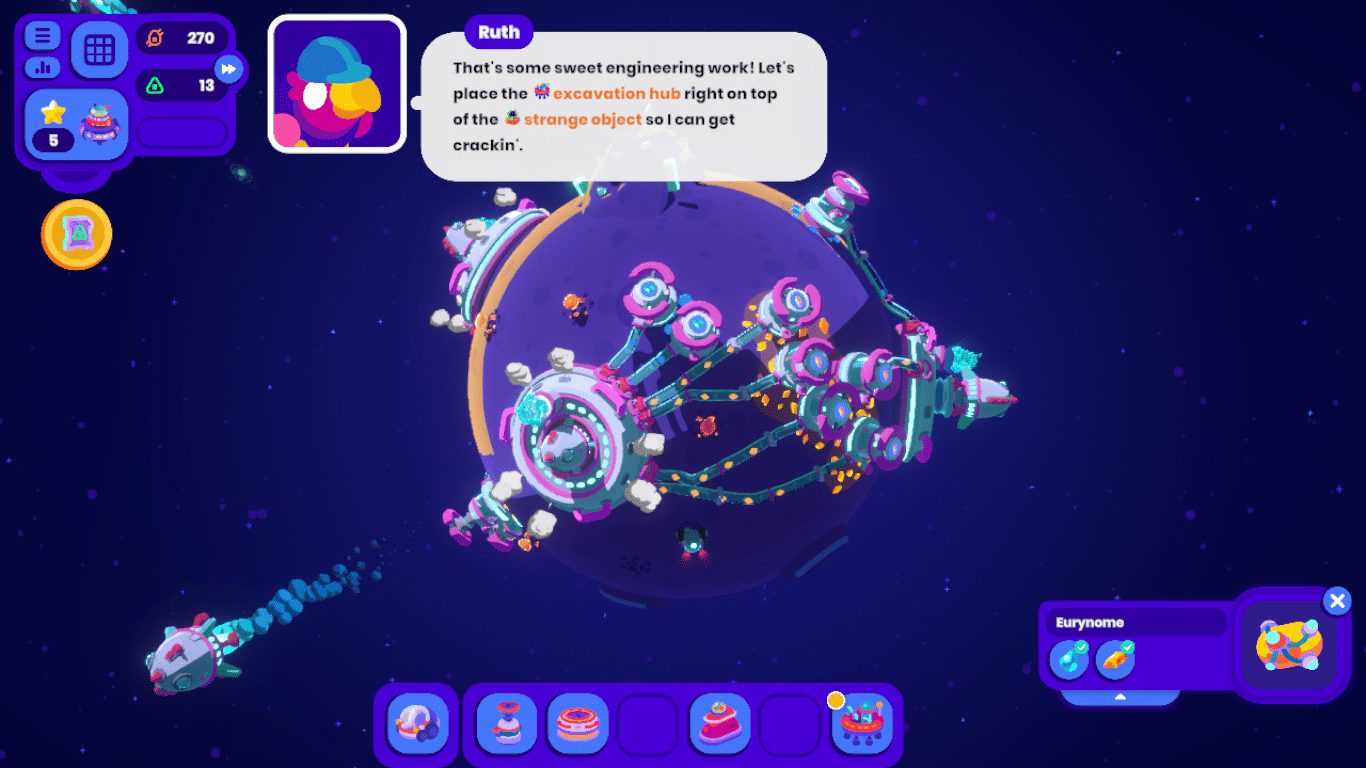 Things start out simple, but build up rapidly in complexity. (Image Credit: Star Birds). 