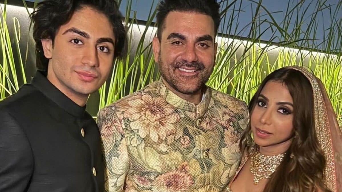 Arbaaz Khan Wedding: Son Arhaan Khan Poses With Stepmom Shura Khan, Malaika Arora Skips Nikah | Movies News - News18