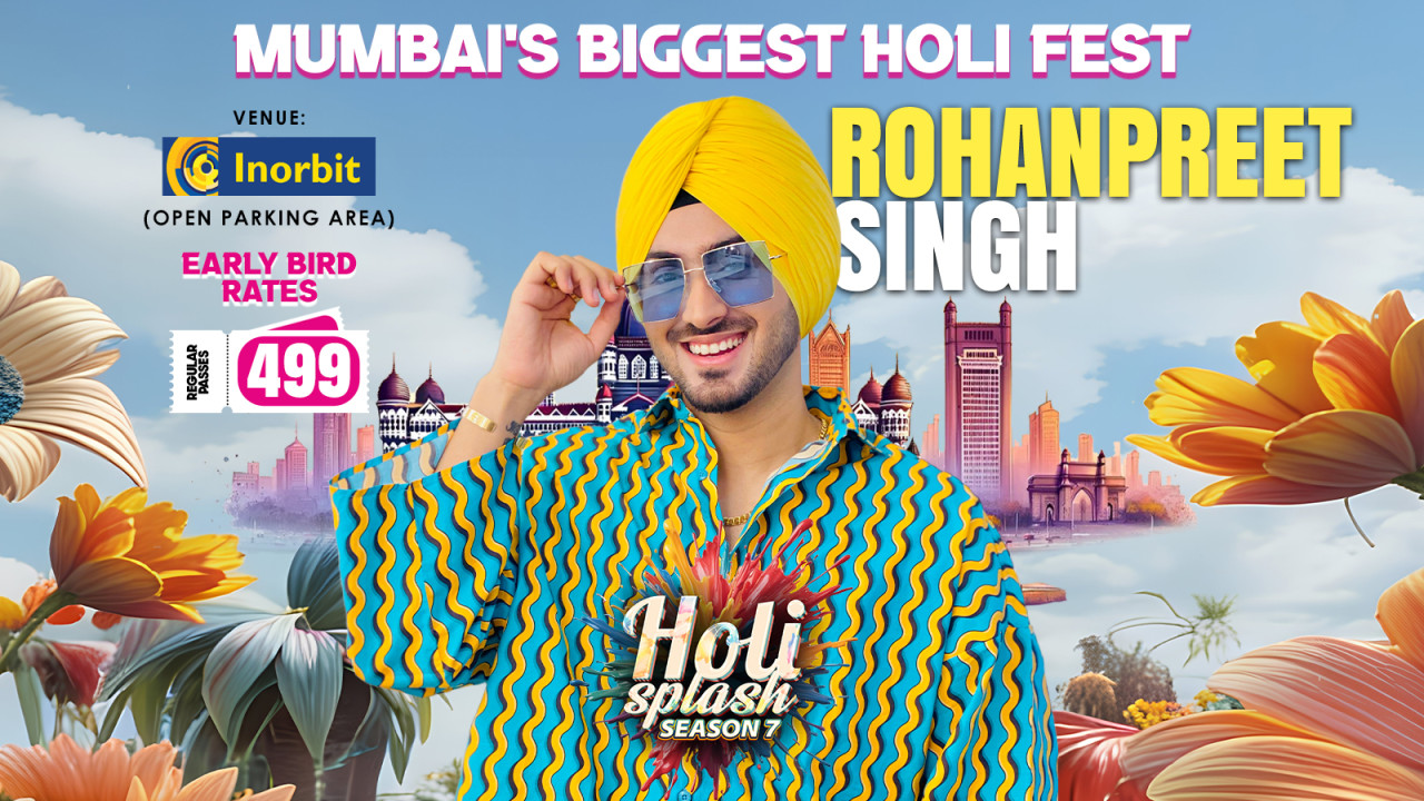 Holi Splash | Mumbai's Biggest Holi Fest