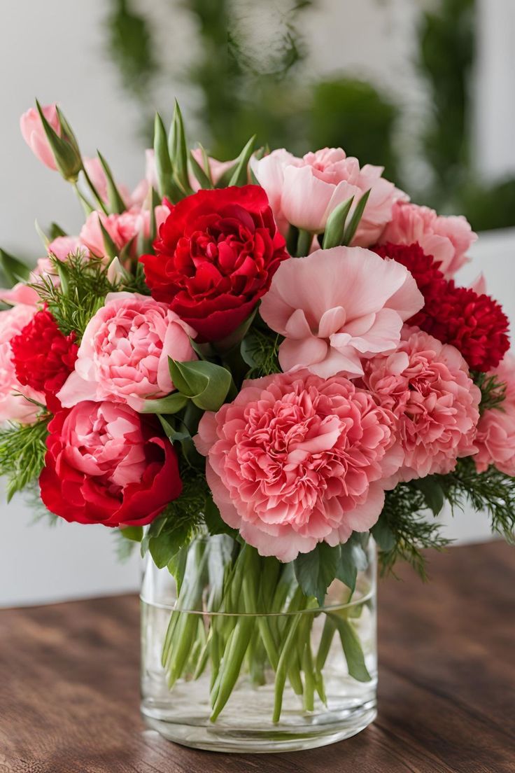 This contains: Floral Valentine’s Centerpiece Ideas to Brighten Your Celebration