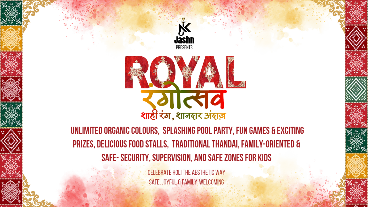 Jashn Presents Royal Rangotsav 