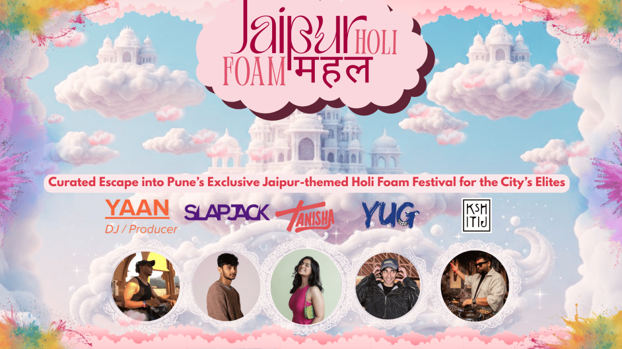 Jaipur Foam Mahal Holi 2026