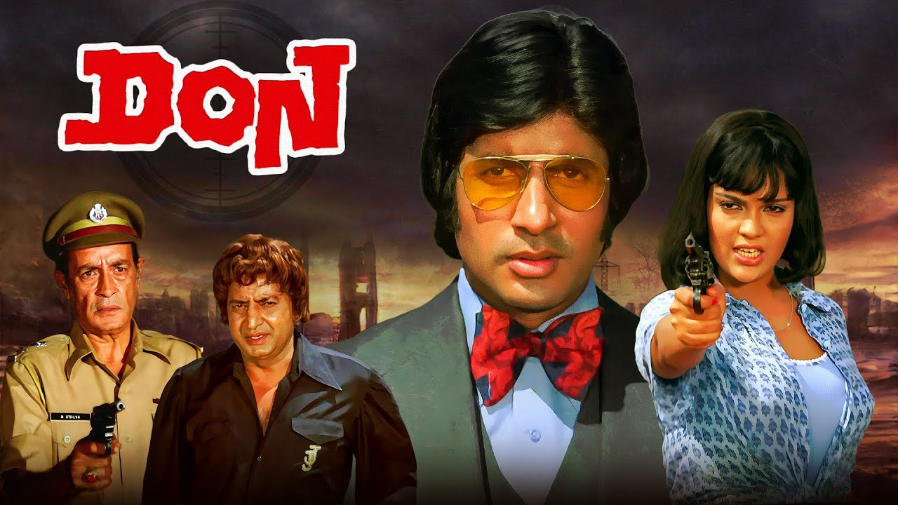 DON (1978) Full Hindi Movie (4K) Amitabh Bachchan & Zeenat Aman | Pran | 70s Bollywood Action Movie